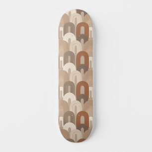 Neutral Arch Abstract Pattern Skateboard