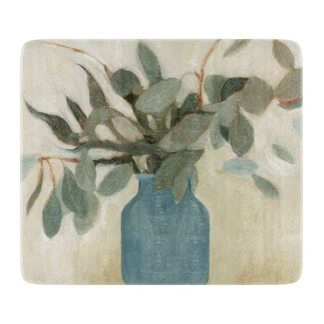 Neutral Arrangement - Stemmed Leaves Cutting Board (Front)