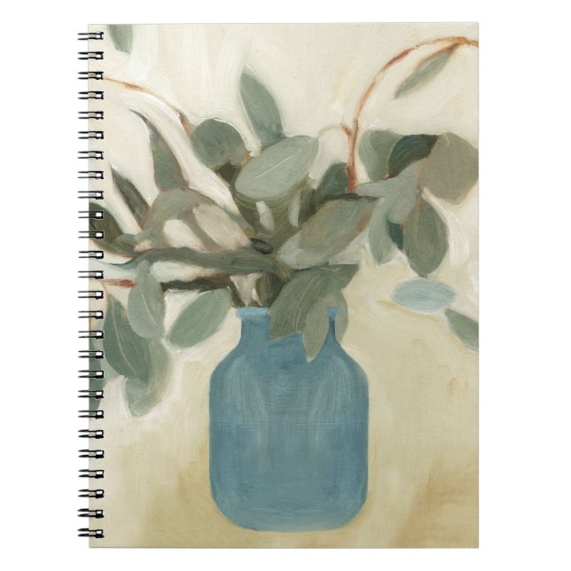Neutral Arrangement - Stemmed Leaves Notebook (Front)
