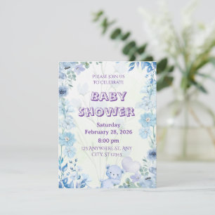 Neutral Baby Shower Invitation