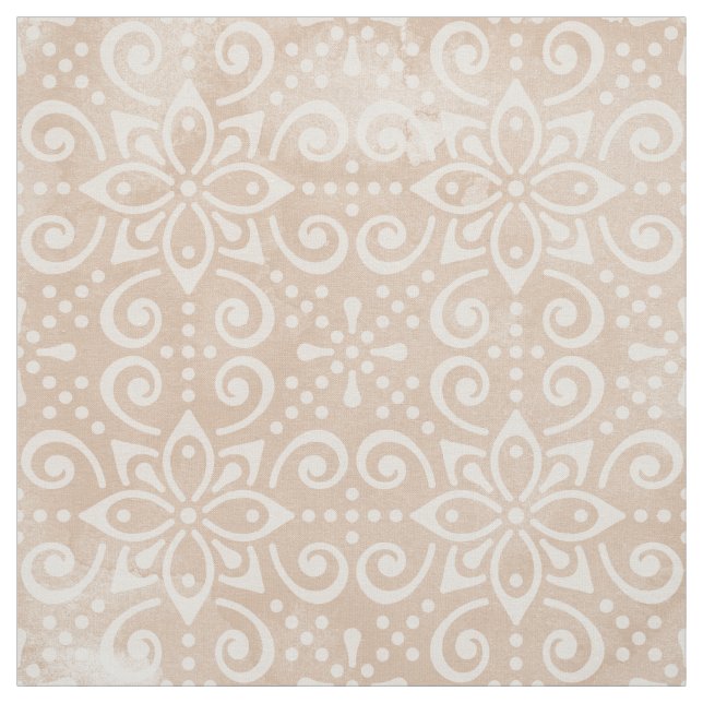Neutral Batik Fabric (Swatch)
