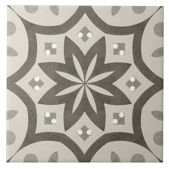 Neutral,beige,gray ,Moroccan tiles  (Front)