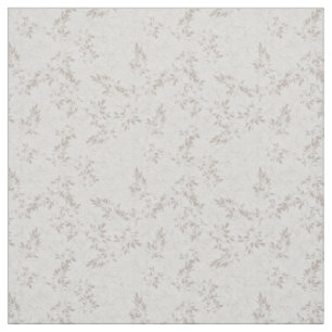 Neutral Botanical Line Art Minimalist Beige Floral Fabric