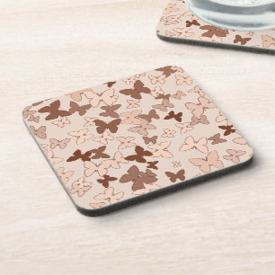 Neutral Butterfly Coasters