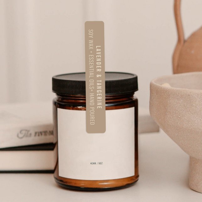 Neutral Candle Tamper-proof Seal  (Creator Uploaded)