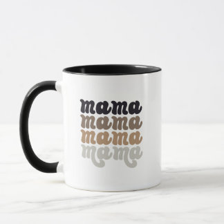 Neutral Ceramic Mama Mug - Mother's Day Gift