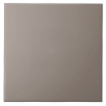 Neutral Clay Color Ceramic Tile. Tile<br><div class="desc">I have called this color Clay as it reminds me of clay. This is a tone of gray with a warm tinge. A neutral color that is slightly muted. For all your home decorating both inside and outside, perhaps for your garden? Tables, trays, walls and it could also be used...</div>