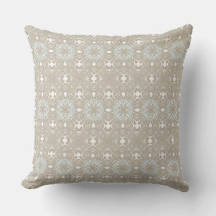 Neutral Coastal Modern Cushion