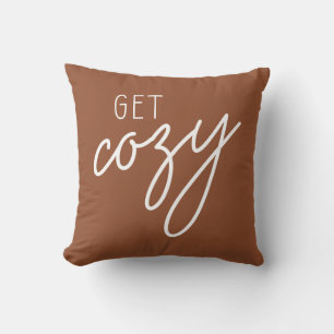 Neutral Color Get Cozy Bedroom Cushion
