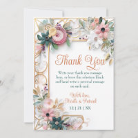 Neutral Colour Floral Wedding Paper Quilling Frame