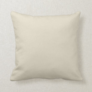 Neutral Cream Off White Solid Colour 011W Cushion
