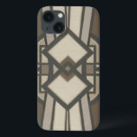 Neutral Deco Panel I iPhone 13 Case<br><div class="desc">Patterns</div>
