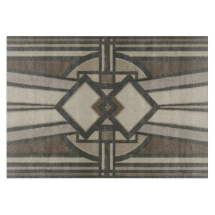 Neutral Deco Panel I Cutting Board