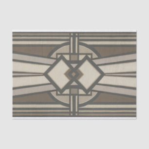 Neutral Deco Panel I Tissue Paper