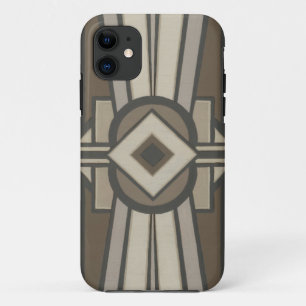 Neutral Deco Panel II iPhone 11 Case