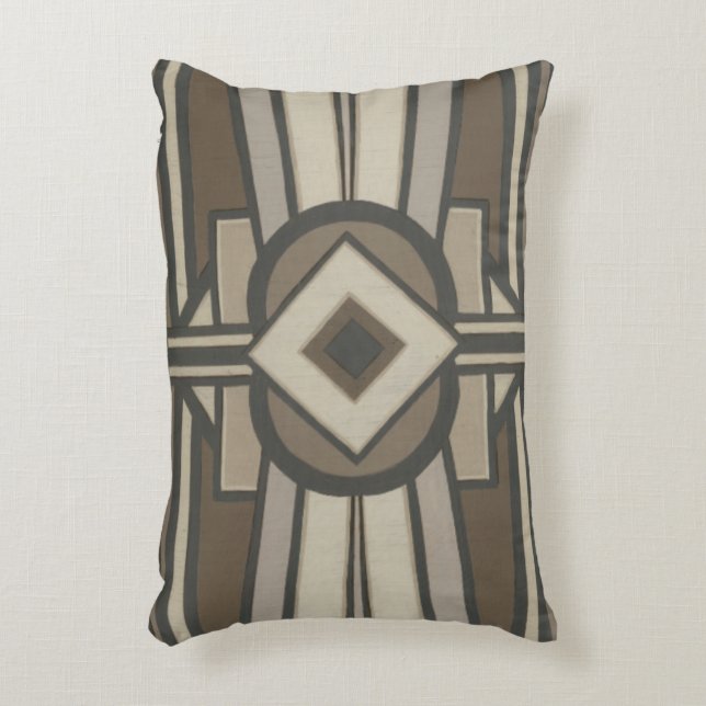 Neutral Deco Panel II Decorative Cushion (Front(Vertical))