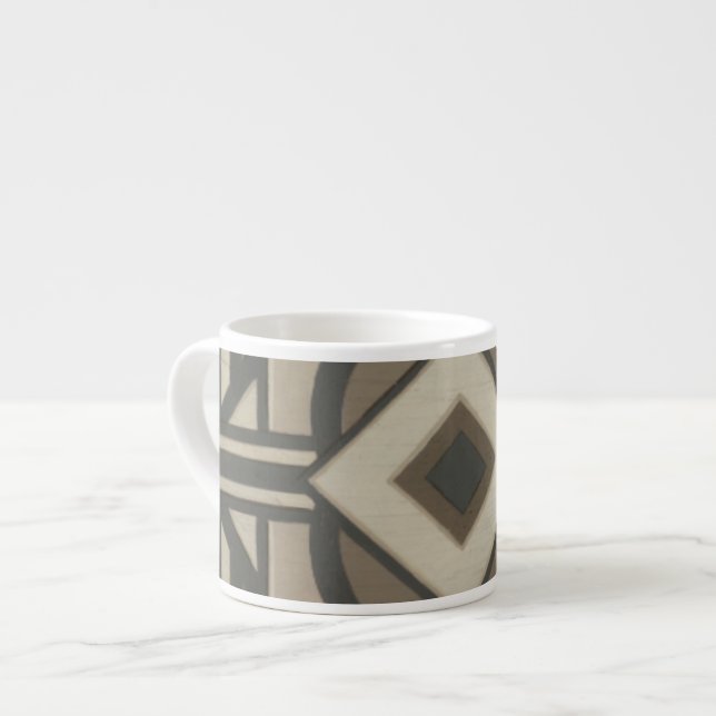 Neutral Deco Panel II Espresso Cup (Front Left)