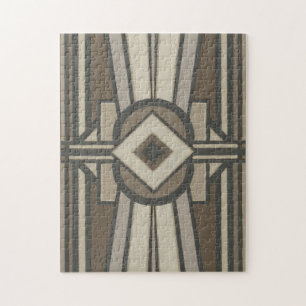 Neutral Deco Panel II Jigsaw Puzzle