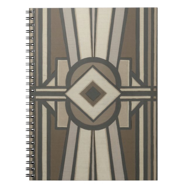 Neutral Deco Panel II Notebook (Front)