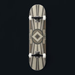 Neutral Deco Panel II Skateboard<br><div class="desc">Patterns</div>
