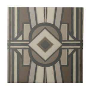 Neutral Deco Panel II Tile