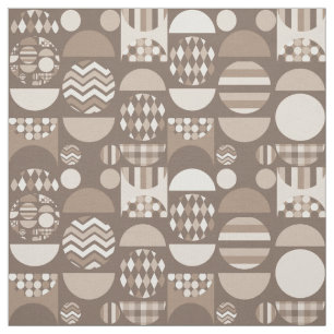 Neutral Earth Brown Nordic Scandinavian  Fabric