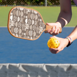 Neutral Earth Brown Nordic Scandinavian Pickleball Paddle