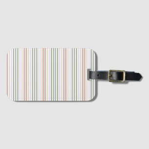 Neutral Earth Tones Luggage Tag