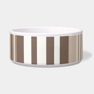 Neutral Earthy Tone Stripes Pattern Design