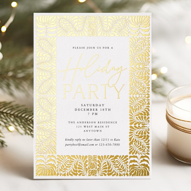Neutral Elegant Arts & Crafts Style Holiday Party (Creator Uploaded)