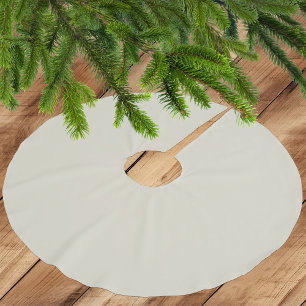 Neutral Elegant Ivory White - Polyester Tree Skirt