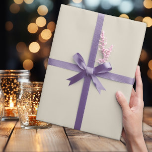 Neutral Elegant Ivory White - Wrapping Paper