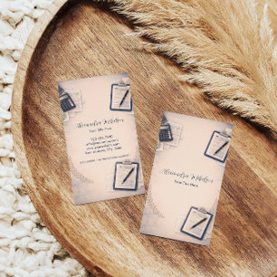 Neutral Financial Services Branding Business Card