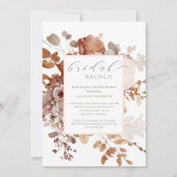 Neutral Floral Bridal Brunch Shower