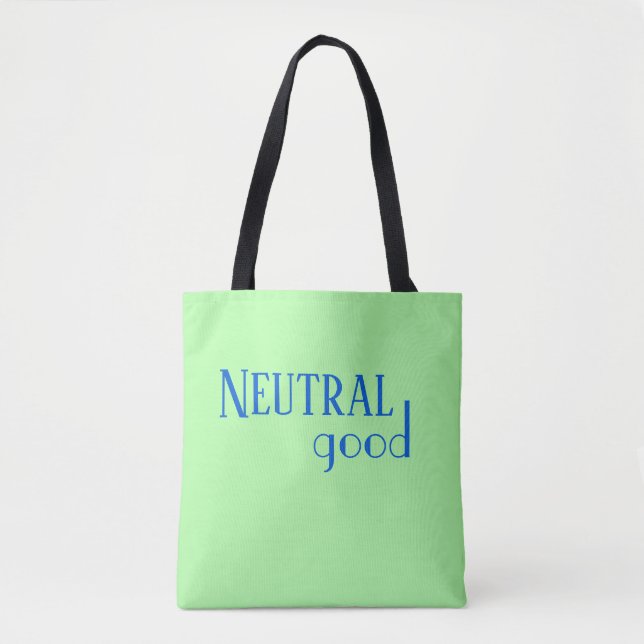 Neutral Good Alignment Tote Bag (Front)