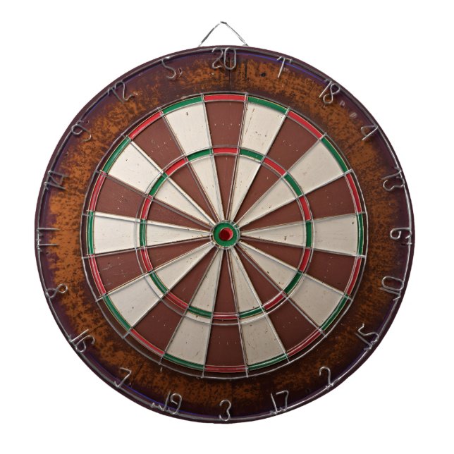 Neutral Grey Dartboard (Front)
