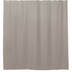 Neutral Greyed Taupe Solid Colour Pairs HGSW2475 Shower Curtain