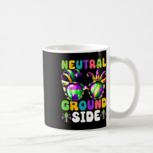 Neutral Ground Side Mardi Gras Parade Costume 2025 Coffee Mug