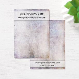 Neutral Grunge Earring Holder Display Card