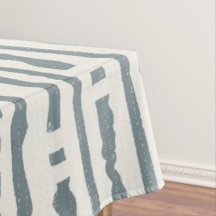 Neutral harmony simple stripes summertime collecti tablecloth