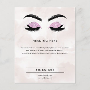 Neutral Lash / Brow Artist Flyer You made my day