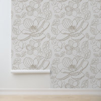 Neutral Magnolia Minimalist lines Modern