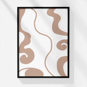 Neutral minimalist bohemian wall art