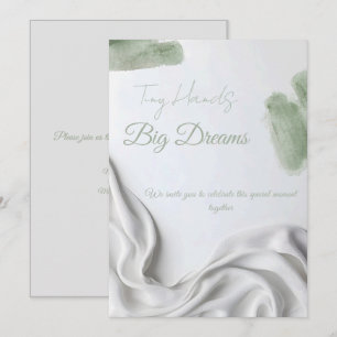 Neutral Modern Baby Shower  Invitation