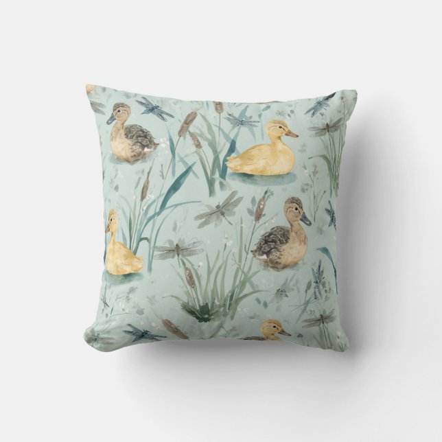 Neutral Nursery Decor | Custom Bedroom Accessory | Cushion (Front)
