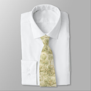 Neutral Nursery Teddy Bear Room Beige Pattern (3) Tie