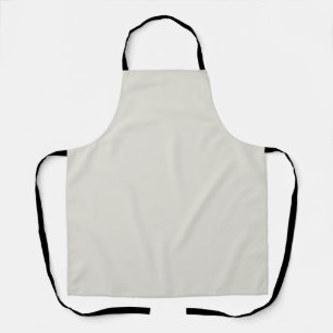 Neutral Off White Solid Colour Gilded Linen 6002-1 Apron