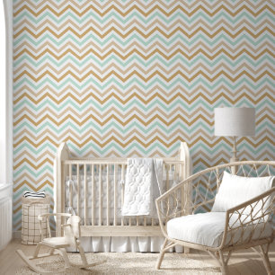 Neutral Pastel Chevron Pattern  Wallpaper