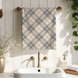 Neutral Pastel Towel Sleek Modern Bath Design