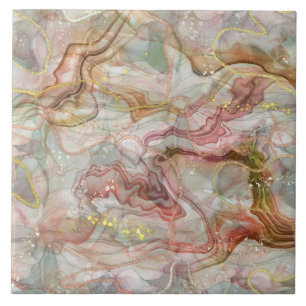 Neutral pattern home decor ceramic tile